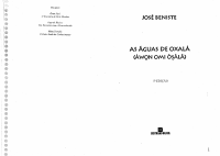 AGUAS DE OXALA - JOSÉ BENISTE.pdf.pdf